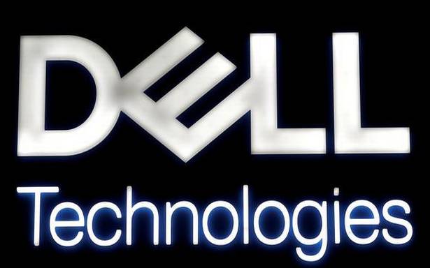 1632995832 FILE PHOTO Logo of Dell Technologies is seen at the Mobile World Congress in Ba