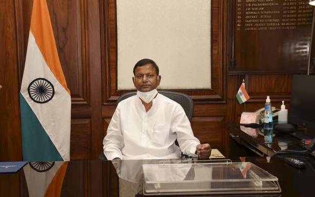 Pankaj Chaudhary takes charge as MoS