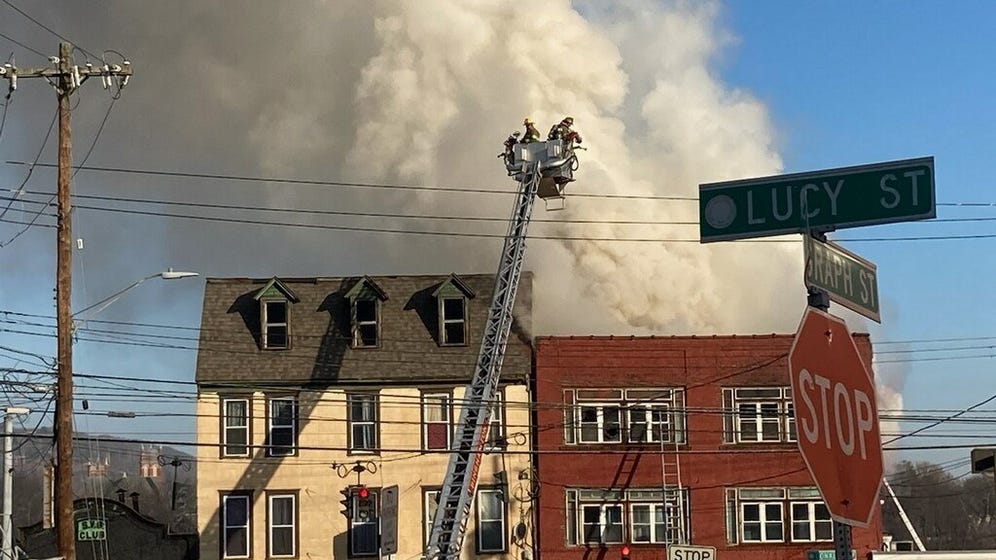 Red Cross Helping Displaced Residents at Conklin Avenue Fire