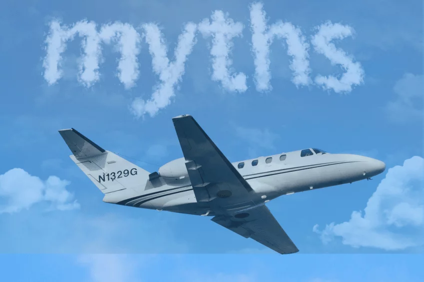 private jet myths