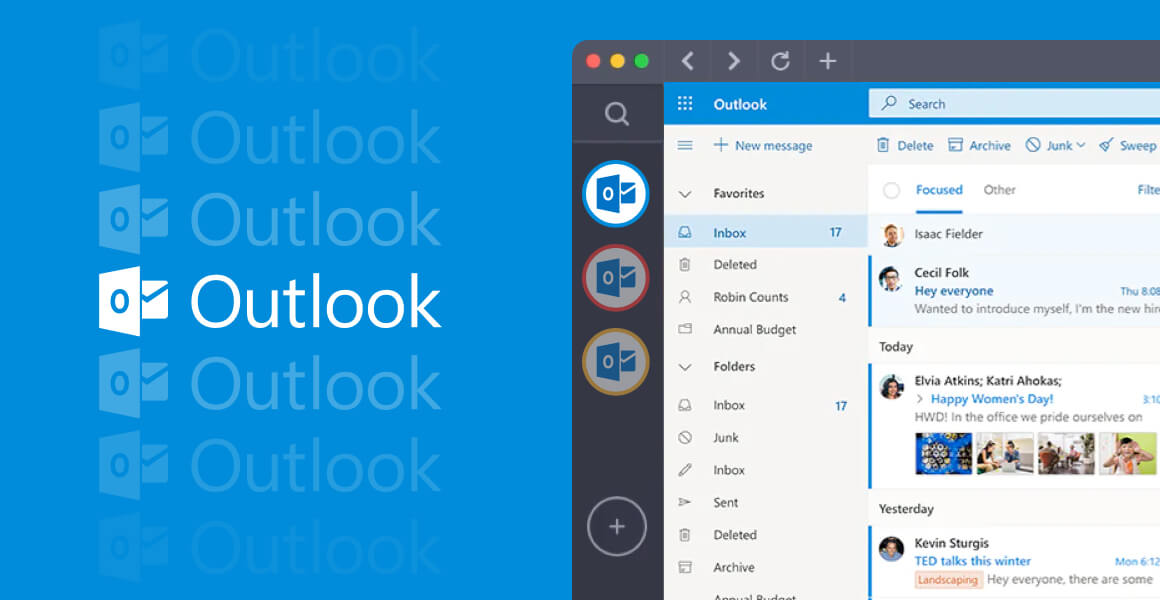 manage multiple outlook accounts@2x 1