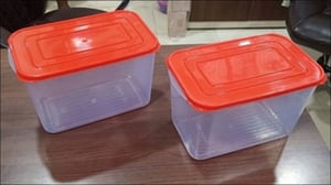 rectangular transparent plastic storage container 180 w300