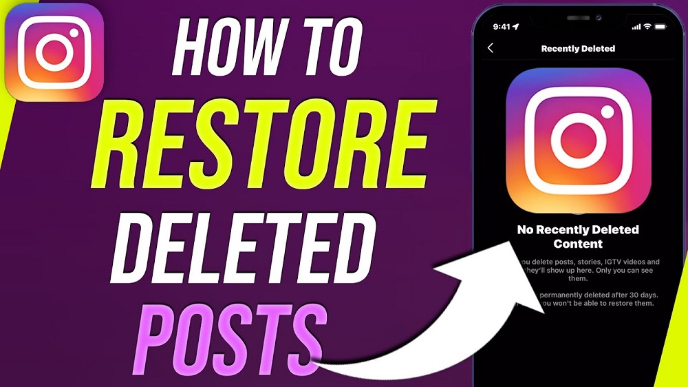 Recover Deleted Posts on Instagram